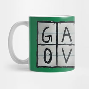 Game Over (Wheel of Fortune Puzzle) Mug